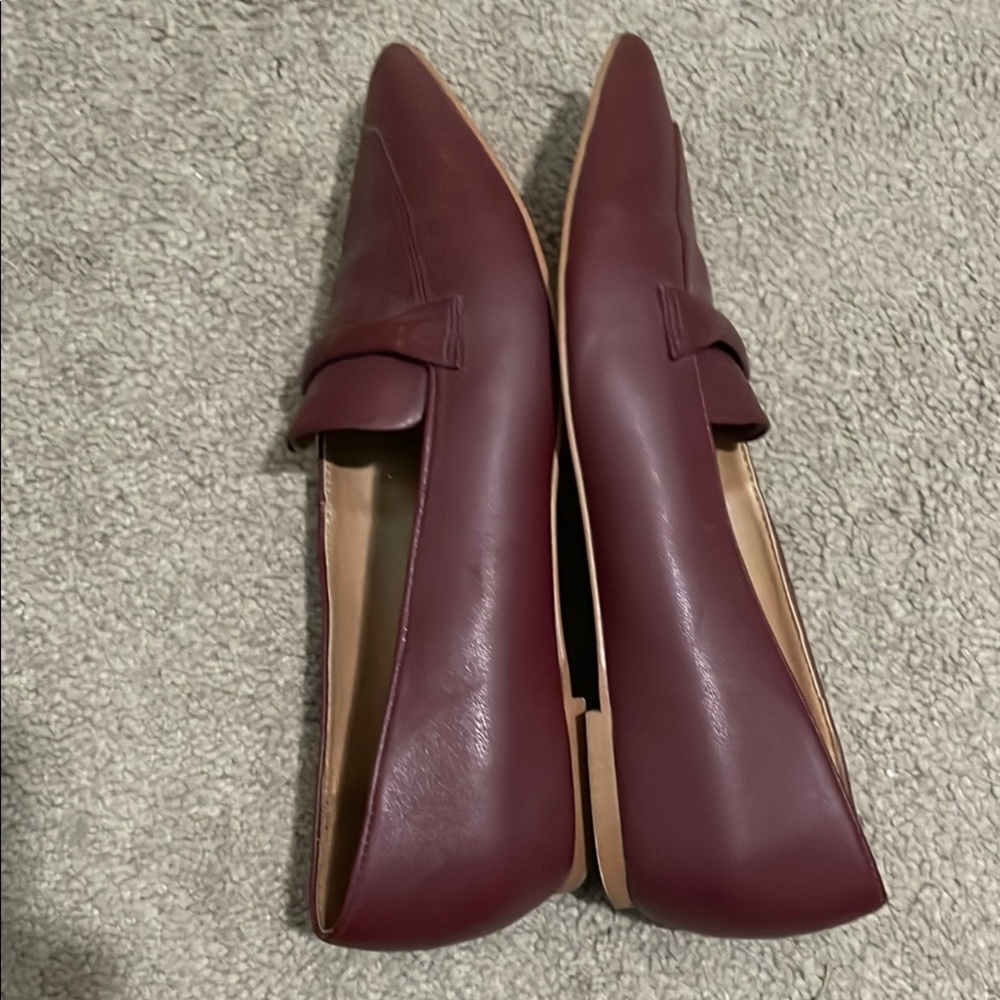 Nordstrom Maroon Flats - Picture 4 of 4